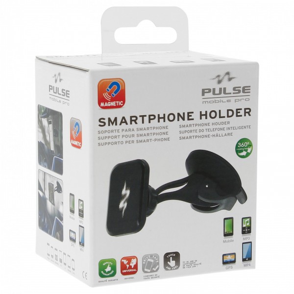 SOPORTE SMARTPHONE IMAN CON VENTOSA