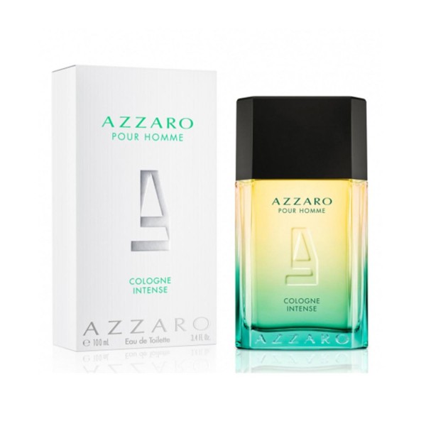 Azzaro pour homme eau de toilette cologne intense 100ml vaporizador