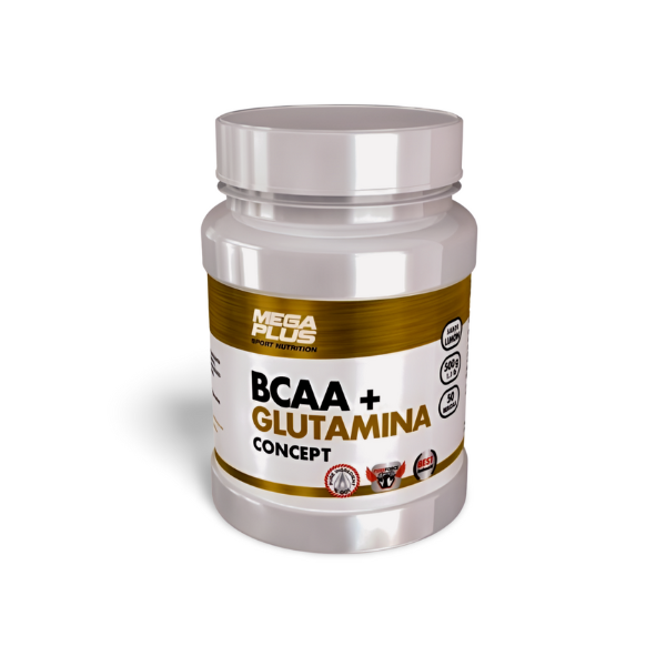 bcaa + glutamina concept fresa 500g