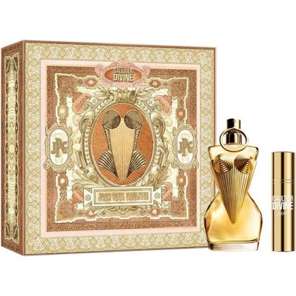 Jean paul gaultier divine eau de parfum 50ml vaporizador + miniatura 10ml