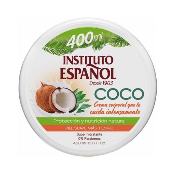 Instituto español coco crema corporal 400ml