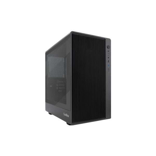 Coolbox caja gaming matx gm350 darkface usb-c 3.2