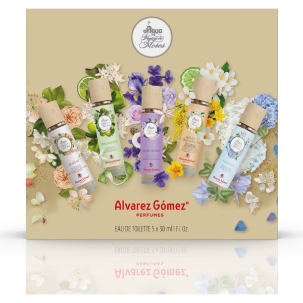 Discovery conjunto 5 fragancias frescas alvarez gómez, 30 ml